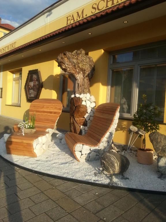 Отель Postwirt Зеебоден Экстерьер фото